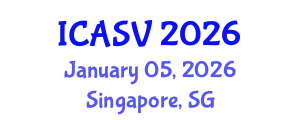 International Conference on Animal Sciences and Veterinary (ICASV) January 05, 2026 - Singapore, Singapore