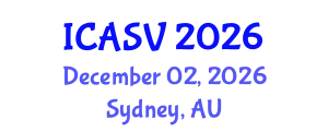 International Conference on Animal Sciences and Veterinary (ICASV) December 02, 2026 - Sydney, Australia