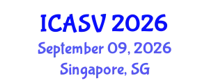 International Conference on Animal Sciences and Veterinary (ICASV) September 09, 2026 - Singapore, Singapore