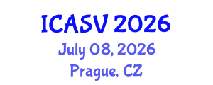 International Conference on Animal Sciences and Veterinary (ICASV) July 08, 2026 - Prague, Czechia