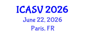 International Conference on Animal Sciences and Veterinary (ICASV) June 22, 2026 - Paris, France