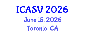 International Conference on Animal Sciences and Veterinary (ICASV) June 15, 2026 - Toronto, Canada