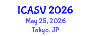 International Conference on Animal Sciences and Veterinary (ICASV) May 25, 2026 - Tokyo, Japan