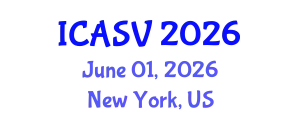International Conference on Animal Sciences and Veterinary (ICASV) June 01, 2026 - New York, United States