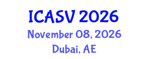 International Conference on Animal Sciences and Veterinary (ICASV) November 08, 2026 - Dubai, United Arab Emirates