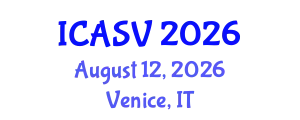 International Conference on Animal Sciences and Veterinary (ICASV) August 12, 2026 - Venice, Italy