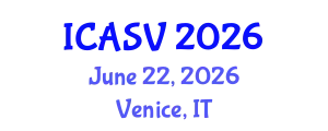International Conference on Animal Sciences and Veterinary (ICASV) June 22, 2026 - Venice, Italy