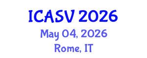 International Conference on Animal Sciences and Veterinary (ICASV) May 04, 2026 - Rome, Italy