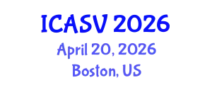 International Conference on Animal Sciences and Veterinary (ICASV) April 20, 2026 - Boston, United States
