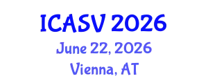 International Conference on Animal Sciences and Veterinary (ICASV) June 22, 2026 - Vienna, Austria