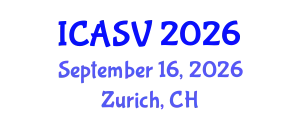 International Conference on Animal Sciences and Veterinary (ICASV) September 16, 2026 - Zurich, Switzerland
