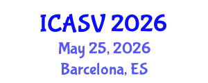 International Conference on Animal Sciences and Veterinary (ICASV) May 25, 2026 - Barcelona, Spain