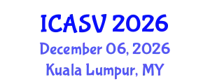 International Conference on Animal Sciences and Veterinary (ICASV) December 06, 2026 - Kuala Lumpur, Malaysia
