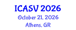 International Conference on Animal Sciences and Veterinary (ICASV) October 21, 2026 - Athens, Greece