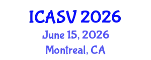 International Conference on Animal Sciences and Veterinary (ICASV) June 15, 2026 - Montreal, Canada