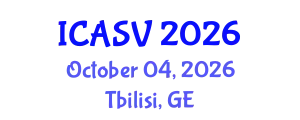 International Conference on Animal Sciences and Veterinary (ICASV) October 04, 2026 - Tbilisi, Georgia