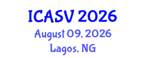 International Conference on Animal Sciences and Veterinary (ICASV) August 09, 2026 - Lagos, Nigeria