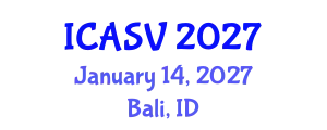 International Conference on Animal Sciences and Veterinary (ICASV) January 14, 2027 - Bali, Indonesia