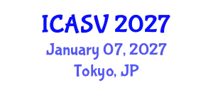 International Conference on Animal Sciences and Veterinary (ICASV) January 07, 2027 - Tokyo, Japan