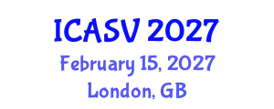International Conference on Animal Sciences and Veterinary (ICASV) February 15, 2027 - London, United Kingdom