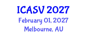 International Conference on Animal Sciences and Veterinary (ICASV) February 01, 2027 - Melbourne, Australia