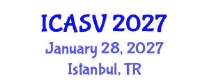International Conference on Animal Sciences and Veterinary (ICASV) January 28, 2027 - Istanbul, Turkey