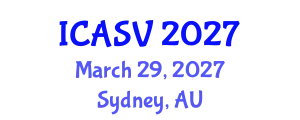 International Conference on Animal Sciences and Veterinary (ICASV) March 29, 2027 - Sydney, Australia