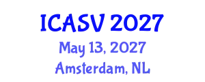 International Conference on Animal Sciences and Veterinary (ICASV) May 13, 2027 - Amsterdam, Netherlands