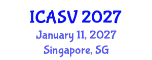 International Conference on Animal Sciences and Veterinary (ICASV) January 11, 2027 - Singapore, Singapore