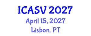 International Conference on Animal Sciences and Veterinary (ICASV) April 15, 2027 - Lisbon, Portugal