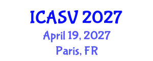 International Conference on Animal Sciences and Veterinary (ICASV) April 19, 2027 - Paris, France