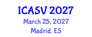 International Conference on Animal Sciences and Veterinary (ICASV) March 25, 2027 - Madrid, Spain