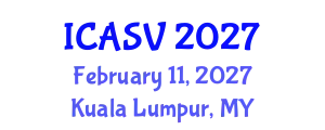 International Conference on Animal Sciences and Veterinary (ICASV) February 11, 2027 - Kuala Lumpur, Malaysia
