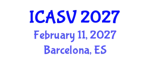 International Conference on Animal Sciences and Veterinary (ICASV) February 11, 2027 - Barcelona, Spain