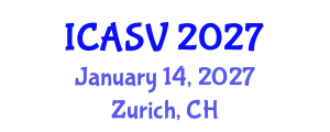 International Conference on Animal Sciences and Veterinary (ICASV) January 14, 2027 - Zurich, Switzerland