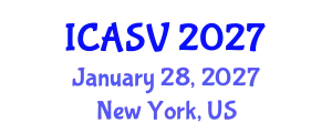 International Conference on Animal Sciences and Veterinary (ICASV) January 28, 2027 - New York, United States