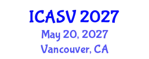 International Conference on Animal Sciences and Veterinary (ICASV) May 20, 2027 - Vancouver, Canada