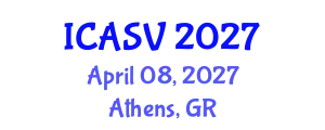 International Conference on Animal Sciences and Veterinary (ICASV) April 08, 2027 - Athens, Greece