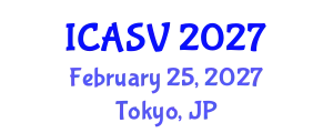 International Conference on Animal Sciences and Veterinary (ICASV) February 25, 2027 - Tokyo, Japan