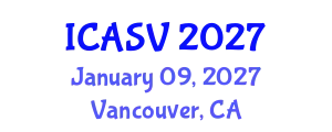 International Conference on Animal Sciences and Veterinary (ICASV) January 09, 2027 - Vancouver, Canada