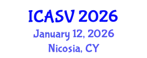 International Conference on Animal Sciences and Veterinary (ICASV) January 12, 2026 - Nicosia, Cyprus
