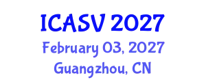 International Conference on Animal Sciences and Veterinary (ICASV) February 03, 2027 - Guangzhou, China