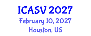 International Conference on Animal Sciences and Veterinary (ICASV) February 10, 2027 - Houston, United States