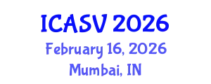 International Conference on Animal Sciences and Veterinary (ICASV) February 16, 2026 - Mumbai, India