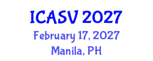 International Conference on Animal Sciences and Veterinary (ICASV) February 17, 2027 - Manila, Philippines
