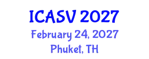 International Conference on Animal Sciences and Veterinary (ICASV) February 24, 2027 - Phuket, Thailand