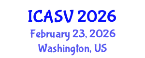 International Conference on Animal Sciences and Veterinary (ICASV) February 23, 2026 - Washington, United States