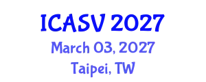 International Conference on Animal Sciences and Veterinary (ICASV) March 03, 2027 - Taipei, Taiwan