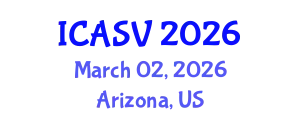 International Conference on Animal Sciences and Veterinary (ICASV) March 02, 2026 - Arizona, United States