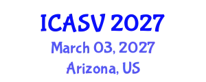 International Conference on Animal Sciences and Veterinary (ICASV) March 03, 2027 - Arizona, United States